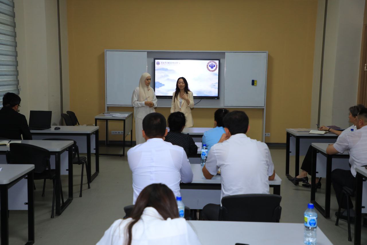 Toshkent arxitektura-qurilish universitetida Xitoylik professorlar ishtirokida seminar-trening tashkil etildi